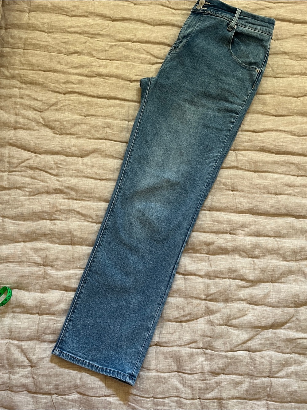 Hudson Jeans 12 Mid-Rise stretch denim Straight Leg - Picture 10 of 12